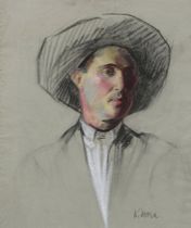 Appraisal: Katherine Dorn Cass Cleveland School - Portrait of a Man