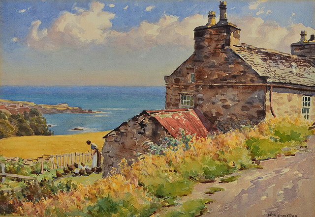 Appraisal: JOHN ERNEST AITKEN - 'On the Glen Chass Road Port