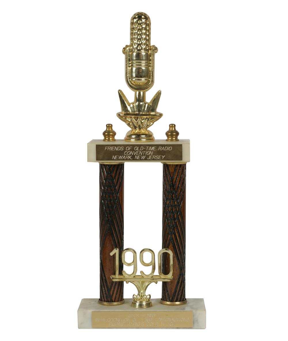 Appraisal: JACK BENNY AWARD presented by Friends of Old-Time Radio Convention