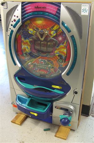 Appraisal: JAPANESE PACHINKO GAME MACHINE Sankyo brand Fever Mega Queen model