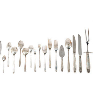 Appraisal: An International Silver Co Silver Flatware Service Meriden Connecticut th