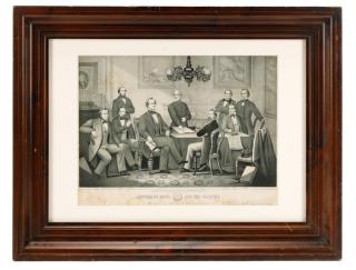 Appraisal: Kelly Civil War Lithograph Jefferson Davis Thomas Kelly American active