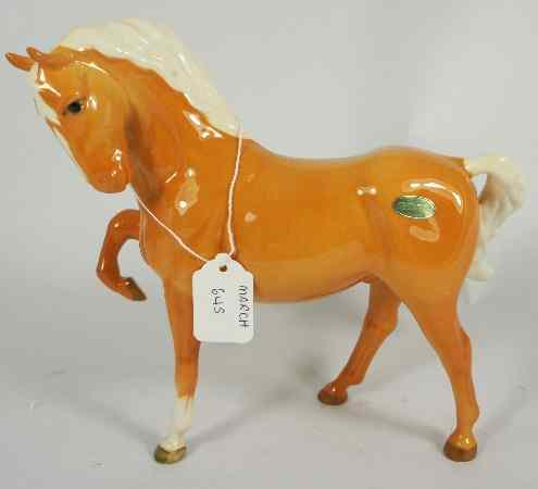 Appraisal: Beswick Prancing Arab Palamino