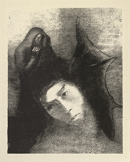 Appraisal: ODILON REDON Quel est le but de tout cela Lithograph