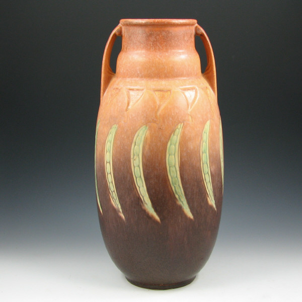 Appraisal: Roseville Falline - Floor Vase The largest Roseville Falline vase