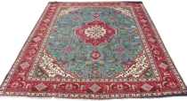 Appraisal: Old Tabriz circa 's Large are rug made in Persia