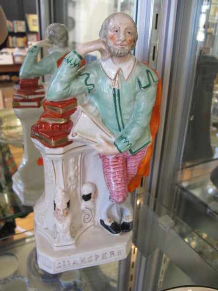 Appraisal: VICTORIAN SHAKESPEARE STAFFORDSHIRE FIGURE A F