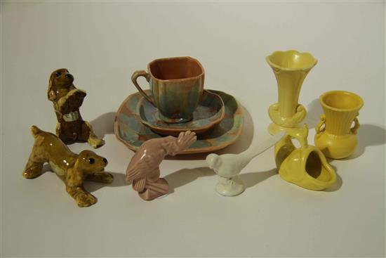 Appraisal: Sale Lot A Group of Ten Haeger Pottery Articles comprising