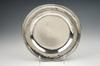 Appraisal: PLATE - th C Spanish Colonial sterling plate with three