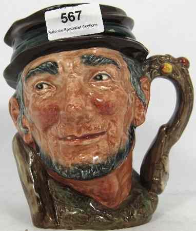 Appraisal: Royal Doulton Large Character Jug Johnny Appleseed D