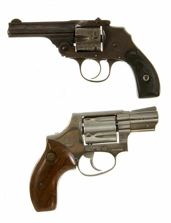 Appraisal: Hopkins Allen and Taurus handguns Hopkins Allen forehand model revolver