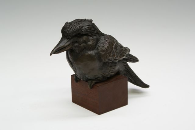 Appraisal: Barbara Tribe - Kookaburra bronze inscribed 'Barbara Tribe ' height