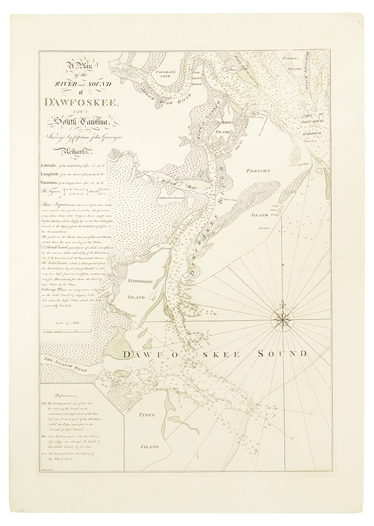 Appraisal: GASCOIGNE JOHN and FADEN WILLIAM A Plan of the River