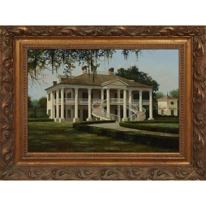 Appraisal: James Kendrick III - American Louisiana Evergreen oil on panel