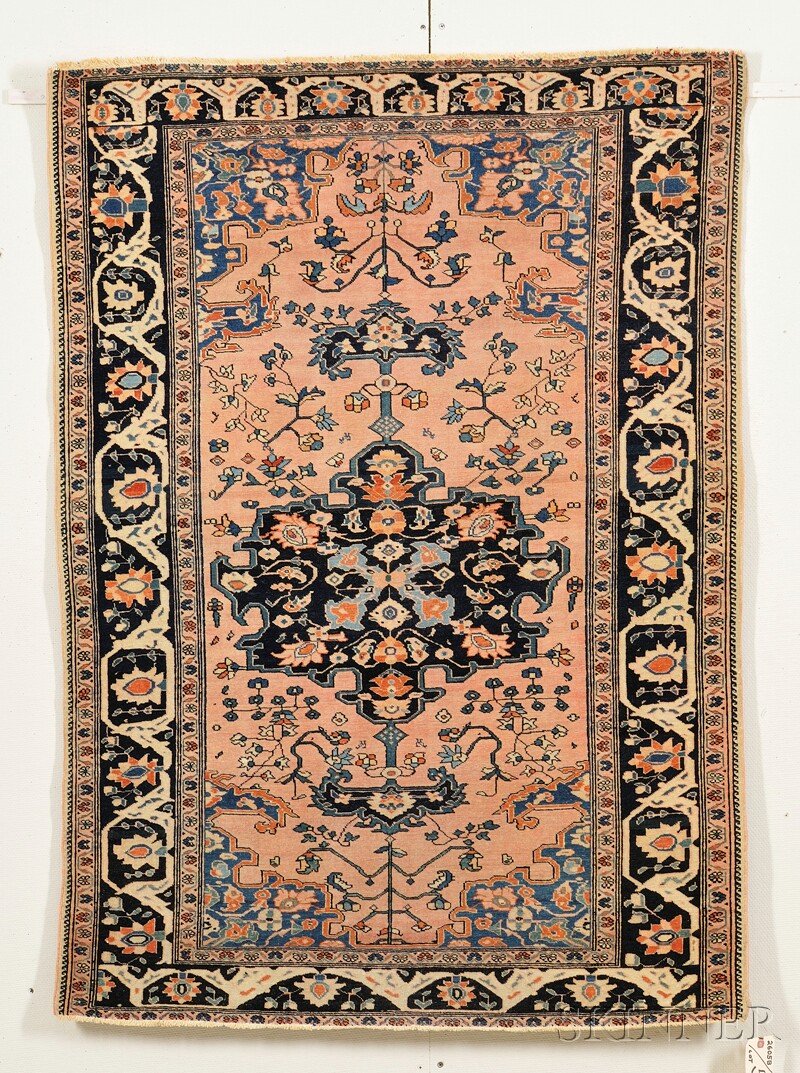 Appraisal: Sarouk Rug West Persia late th early th century even