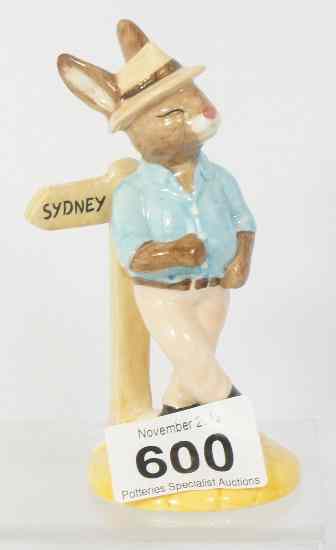 Appraisal: Royal Doulton Bunnykins Figure Sydney DB Limited Edition Boxed