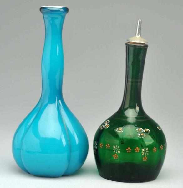 Appraisal: Lot of Hair Tonic Bottles Includes one in green glass