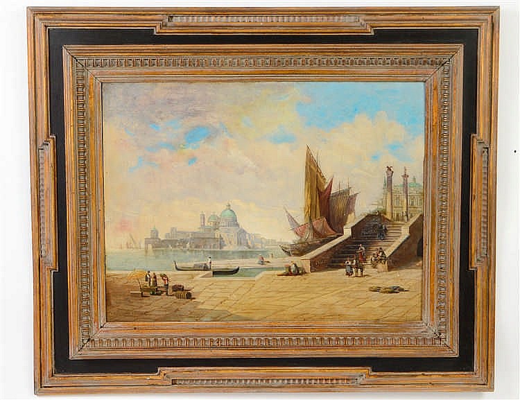 Appraisal: KARL HEINER AUSTRIAN TH TH CENTURY A View of Venice