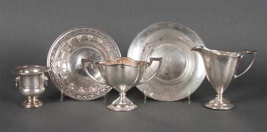 Appraisal: Assortment of American sterling silver table articles by various makers