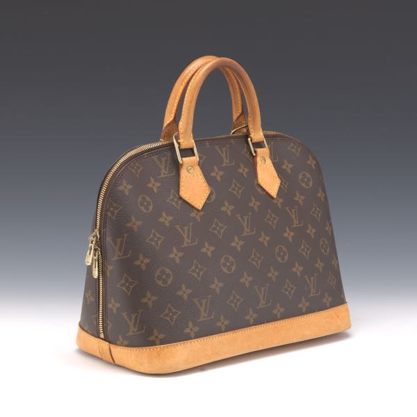 Appraisal: LOUIS VUITTON MONOGRAM CANVAS ALMA x x LV signature Monogram