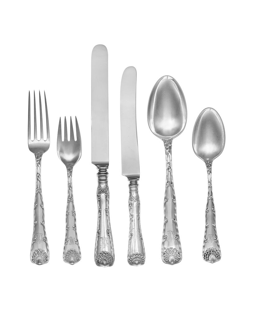 Appraisal: An American Silver Flatware Service An American Silver Flatware Service