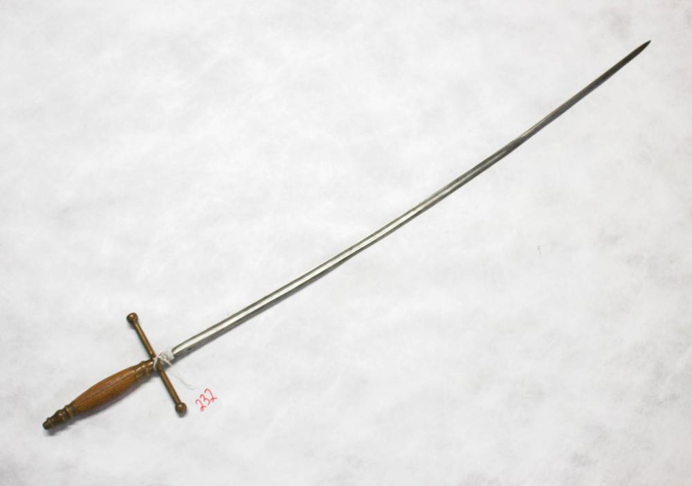 Appraisal: AUSTRIAN SWORD BY IOUNG D ZEITLER WIEN SWORD having a