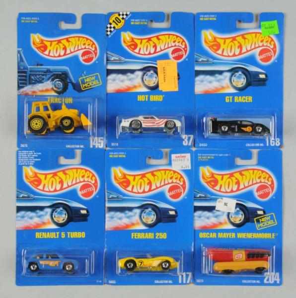 Appraisal: Lot of Mattel Hot Wheels Blue Card Vehicles Description Includes