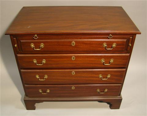 Appraisal: HENKEL-HARRIS FURNITURE BACHELOR'S CHEST th century the rectangular top over