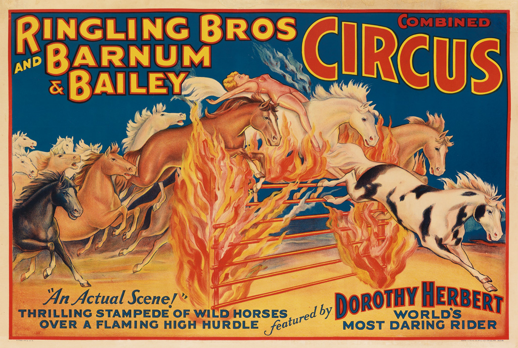 Appraisal: DESIGNER UNKNOWN RINGLING BROS AND BARNUM BAILEY COMBINED CIRCUS DOROTHY