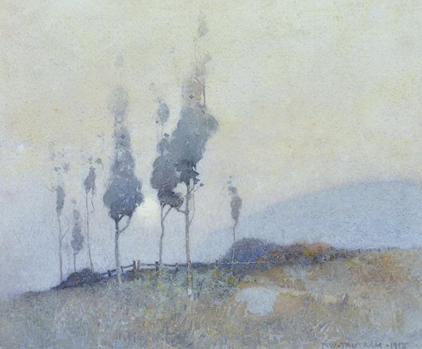 Appraisal: J W TRISTRAM - Early Morning watercolour signed and dated