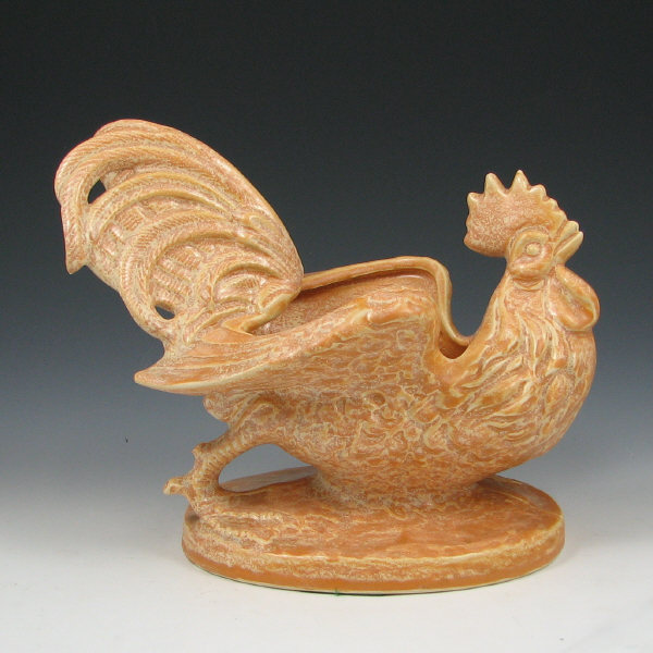 Appraisal: Hull Novelty Rooster from Pottery Festival Novelty rooster planter in