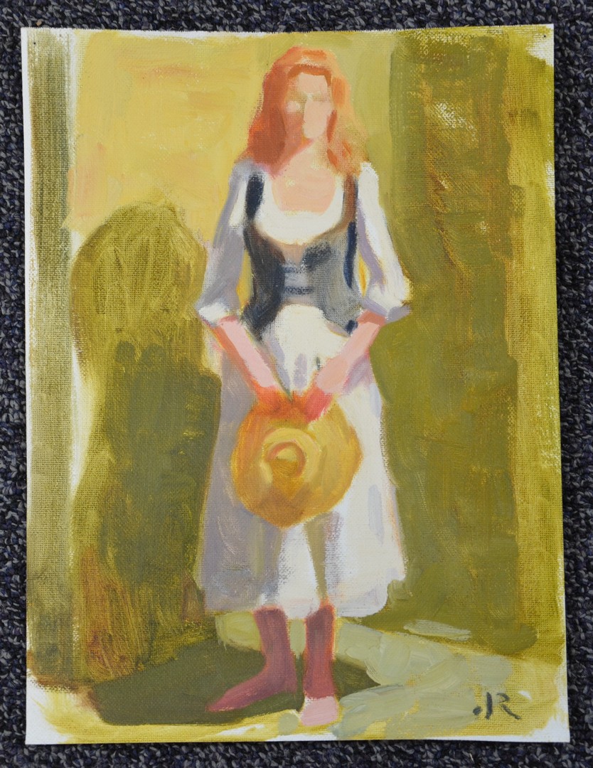 Appraisal: Jon Redmond American PA b oil on canvas Sketch of