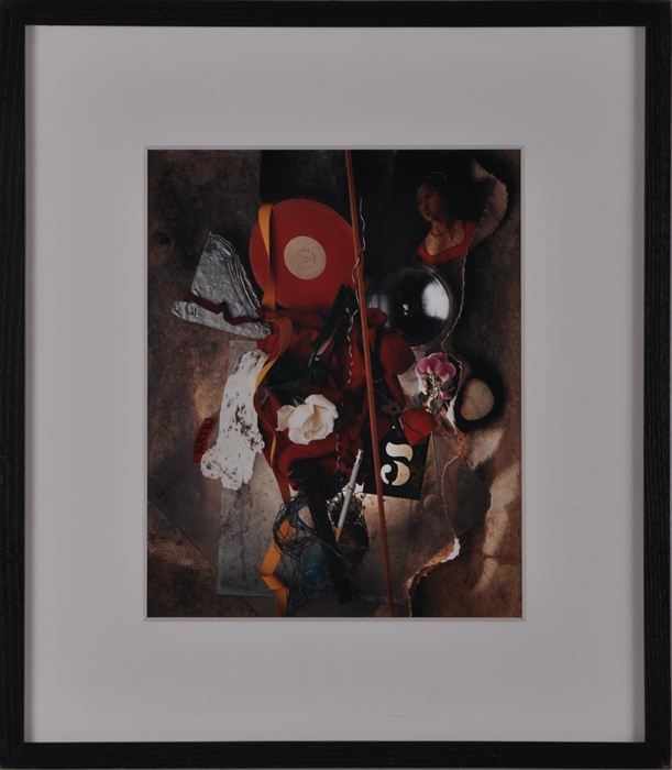 Appraisal: MICHAEL GEIGER TWO STILL LIFE PHOTOGRAPHS Ektacolor prints x in