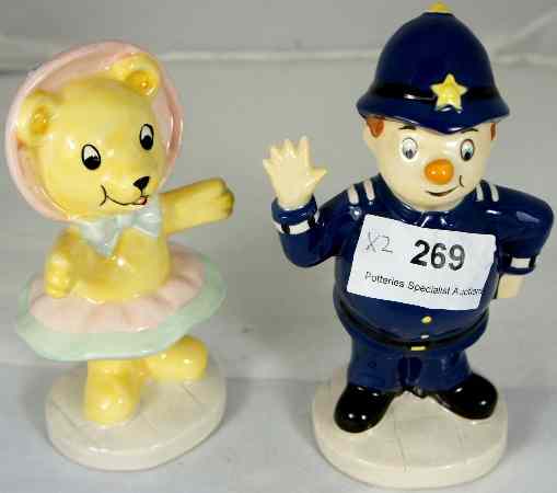 Appraisal: Royal Doulton Figures Mr Plod and Tessie Bear limited edition