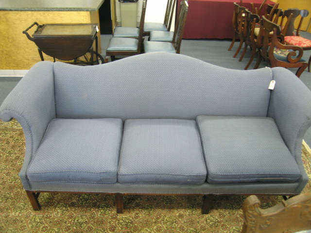 Appraisal: Camel Back Sofa