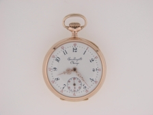 Appraisal: Patek Phillippe K rose gold pendant watch s J nickel