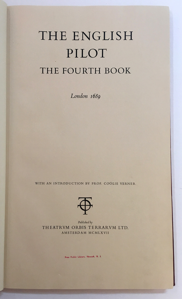 Appraisal: REFERENCE--FACSIMILE ATLAS Fisher Thornton and Seller The English Pilot The