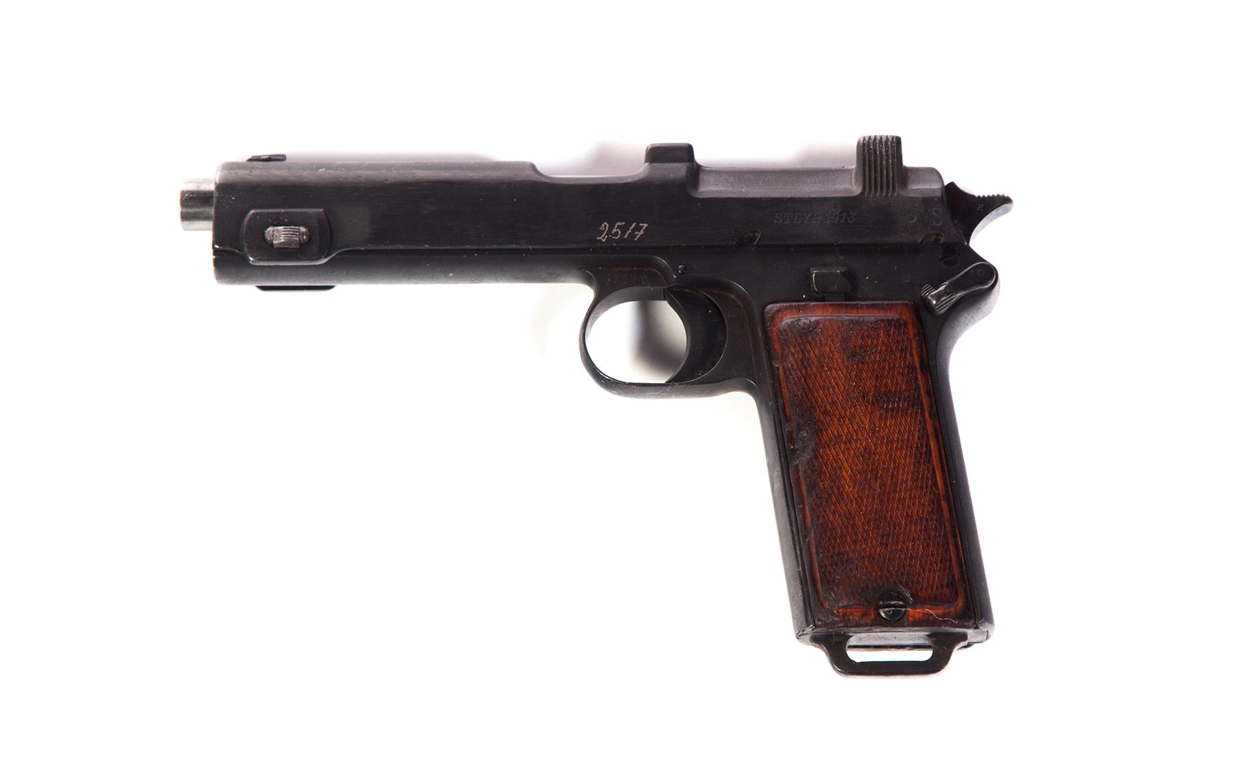 Appraisal: STEYR MODEL SEMI-AUTOMATIC MM PISTOL Austria dated Barrel length l