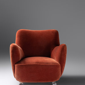 Appraisal: Vladimir Kagan - Barrel Lounge Chair model AVladimir Kagan Designs