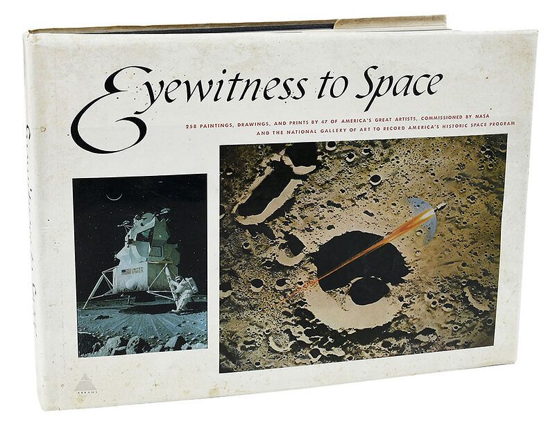 Appraisal: Lamar Dodd Book With Correspondence Eyewitness to Space Paintings and