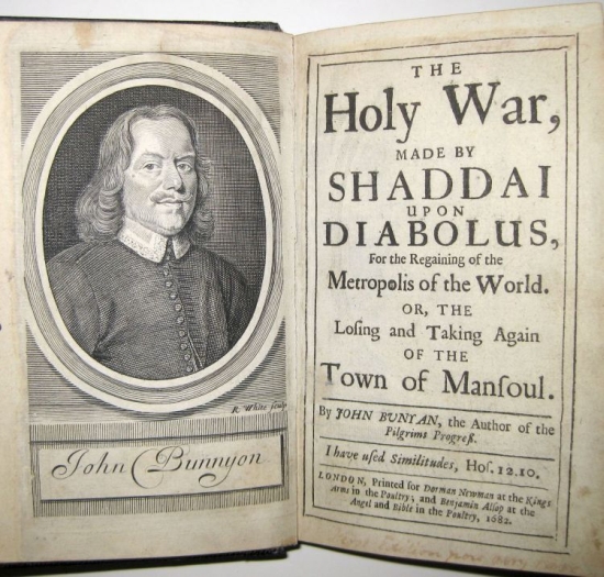 Appraisal: BUNYAN JOHN The Holy War made by Shaddai upon Diabolus