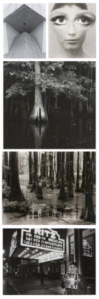 Appraisal: Group of Five Gelatin Silver Prints two by North Carolina