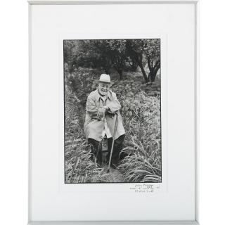 Appraisal: Henri Cartier-Bresson photograph Henri Cartier-Bresson French - Matisse in Teriade's