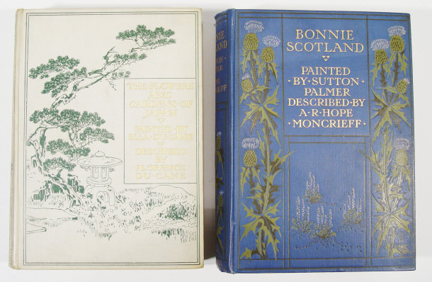 Appraisal: Two illustrated books - Bonnie Scotland painted by Sutton Palmer