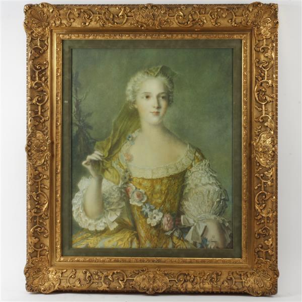 Appraisal: Gorgeous carved and gilt gesso frame x frame x image