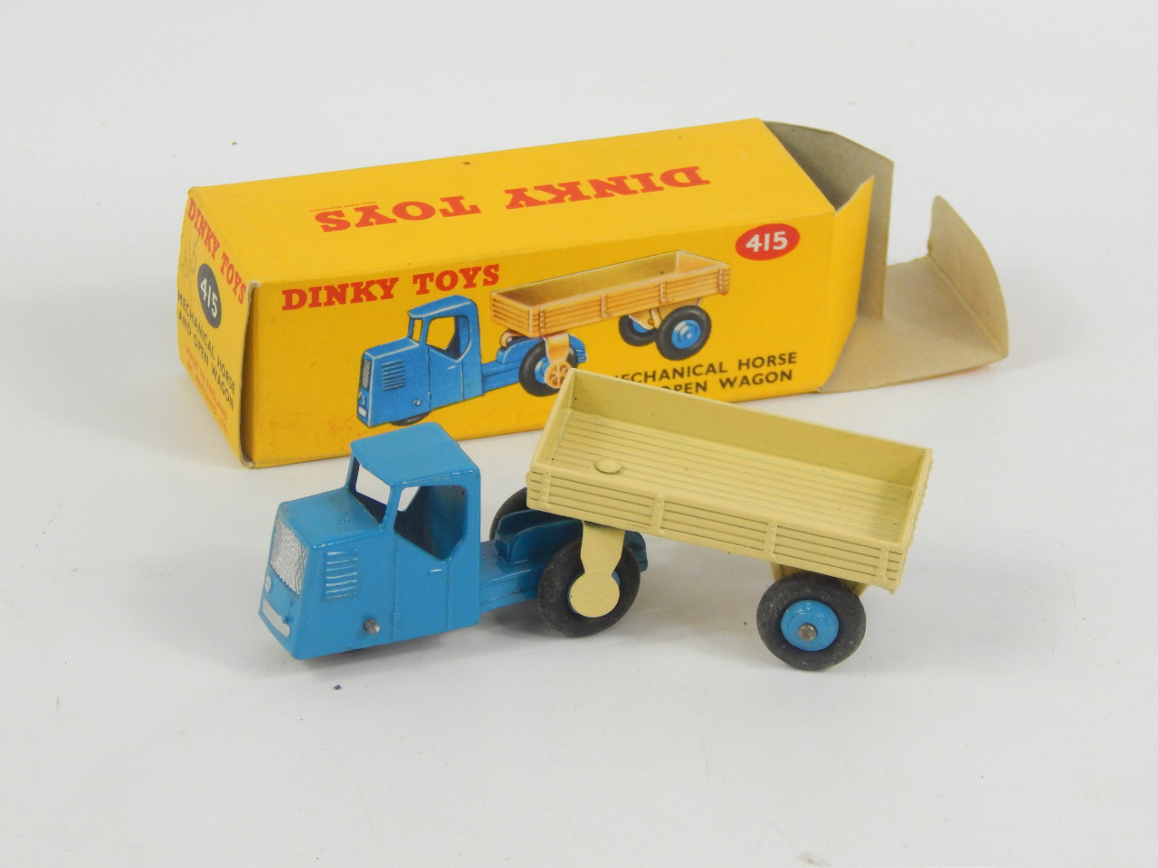 Appraisal: A Dinky Toys diecast vehicle mechanical horse and open wagon