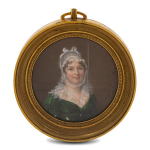 Appraisal: Pauline Madeleine Augustin n e du Cruet French - Portrait