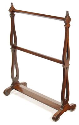 Appraisal: A William IV mahogany linen airer by J D Woolcock