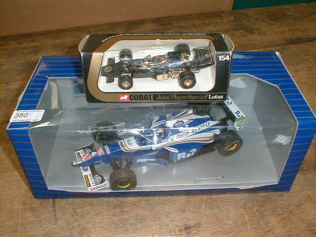 Appraisal: Two model racing cars