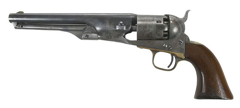 Appraisal: Colt Model Navy Revolver serial number stamped to four areas